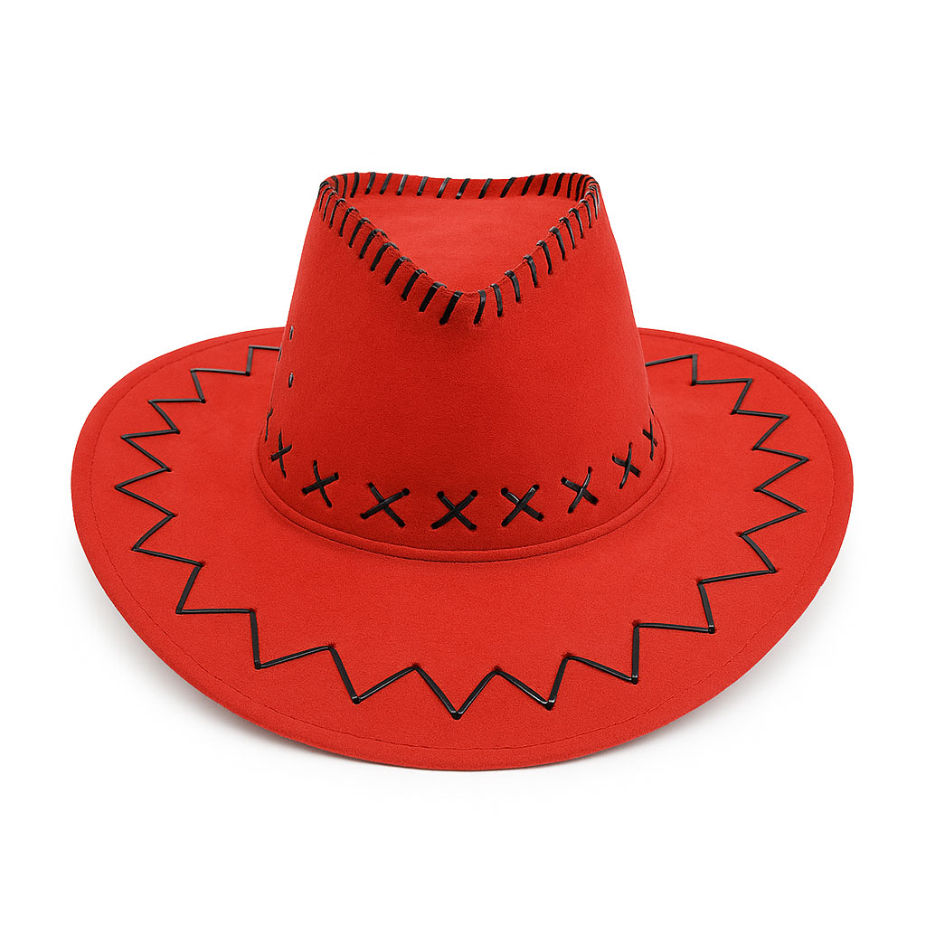 Chapéu de cowboy ou cowboy para crianças em várias cores