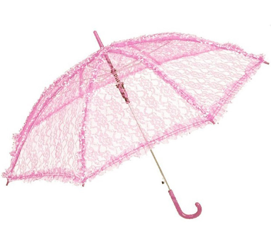 Guarda-chuva de renda em várias cores