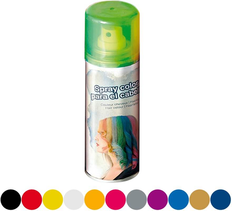 Coloration en bombe GLITTER - Couleur Paillettes Argent - 125 ml