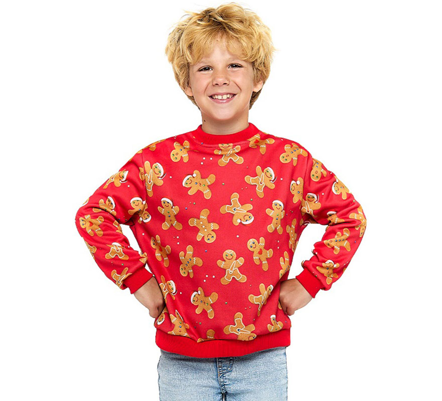 Sudadera Galletitas de Jengibre para niños