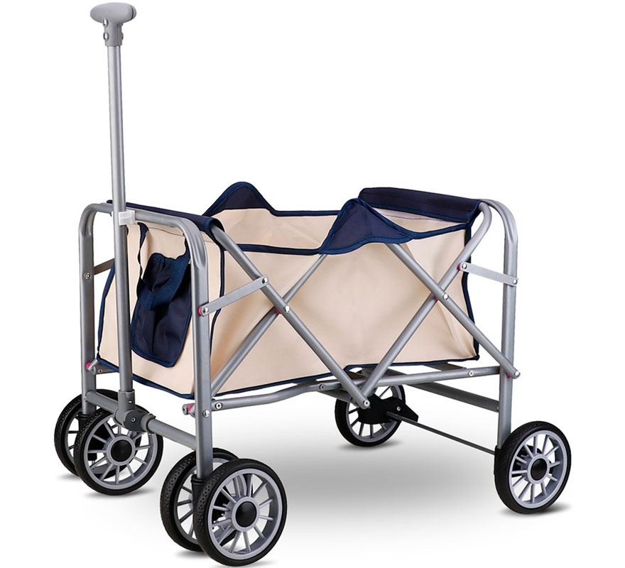 Súper Carrito para Transportar Muñecas de 60x38x60 cm