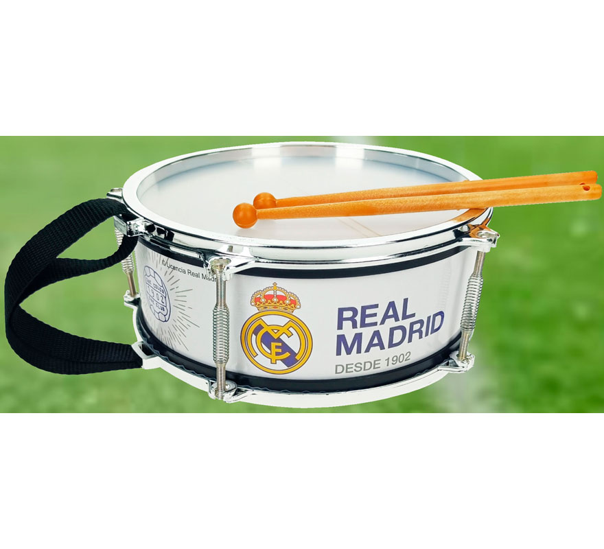 Tambor Metalizado Real Madrid