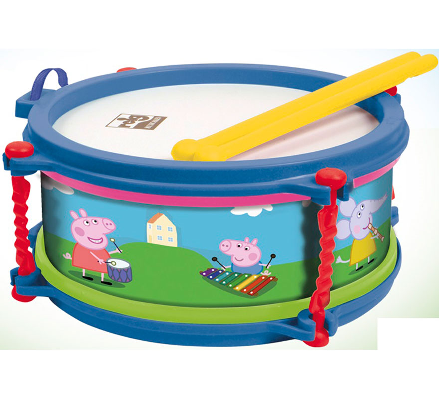 Tambor Peppa Pig en Estuche