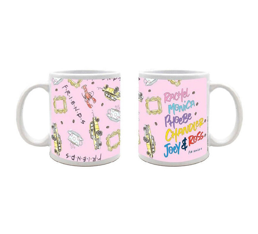 Friends Icons Pink Mug