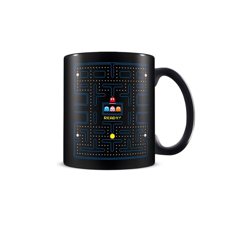 Pac-Man maze mug