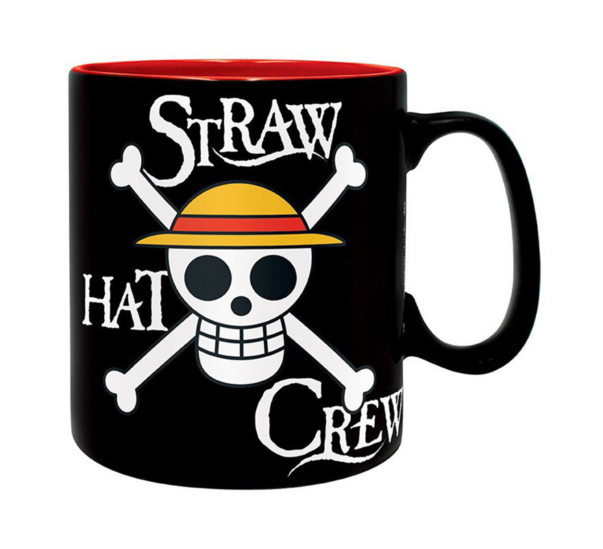 One Piece Luffy & Skull Mug 460 ml