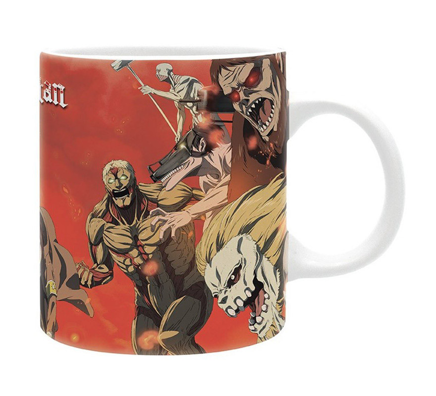 Shingeki no Kyojin Final Battle Scene Mug