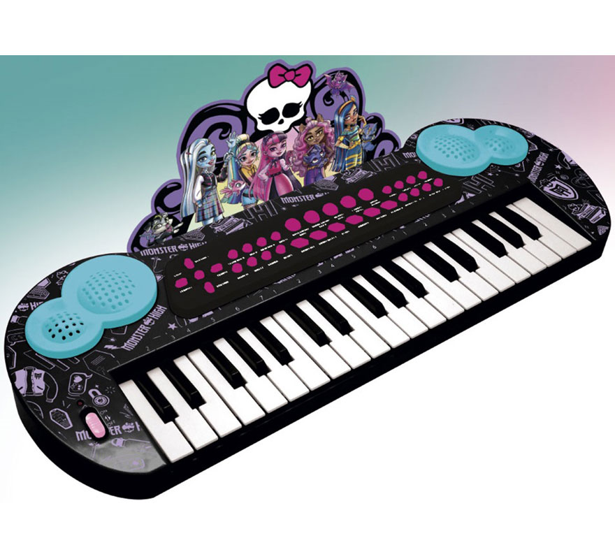 Teclado Musical Electrónico Monster High de 32 Teclas