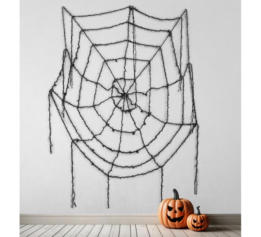 Black spider web 1.8 m Black spider web 1.8 m