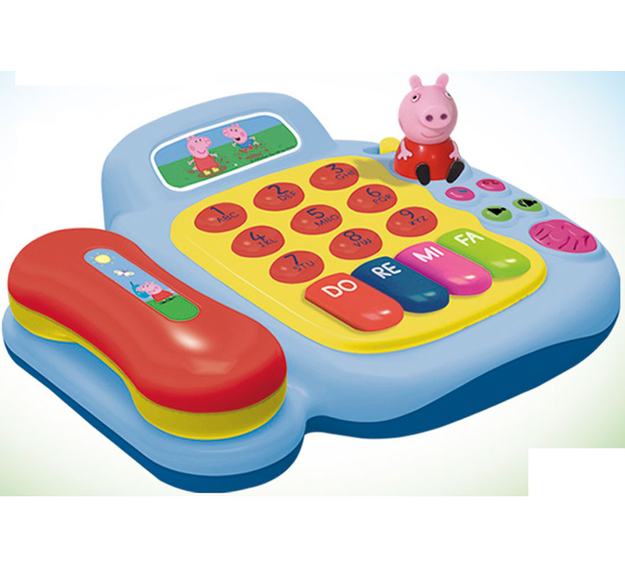Teléfono-Piano Peppa Pig