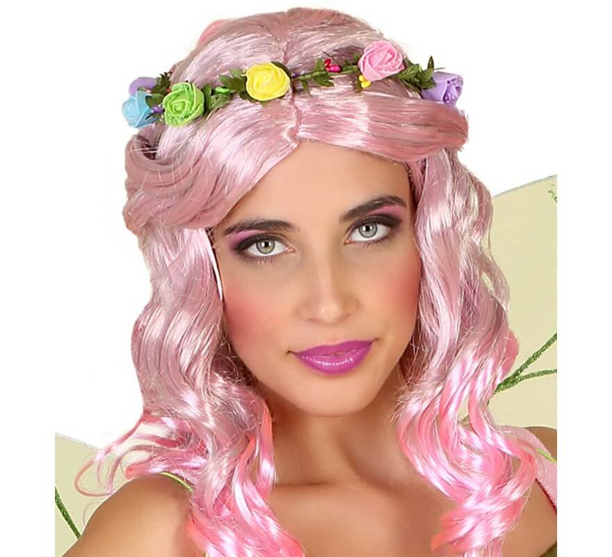 Multicolored Rose Tiara