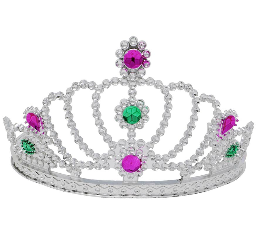 Tiara de prata ou tiara de princesa