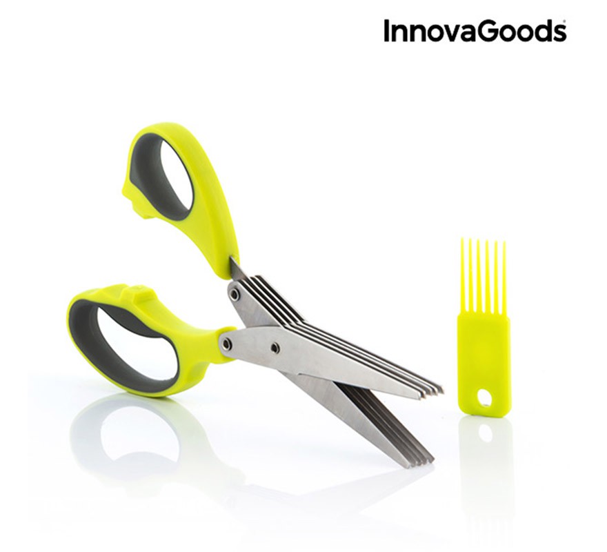 Tijeras de Cocina Multicorte 5 en 1 InnovaGoods