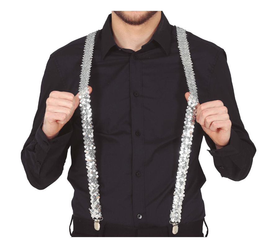 Suspenders with Sequins in various colors for adults