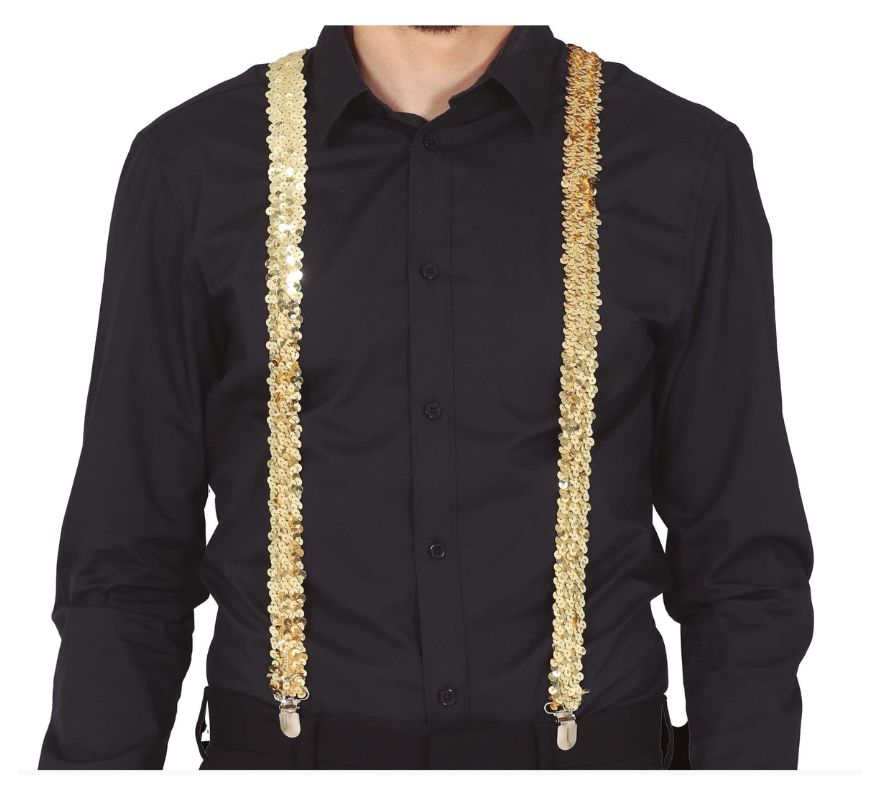 Suspenders with Sequins in various colors for adults