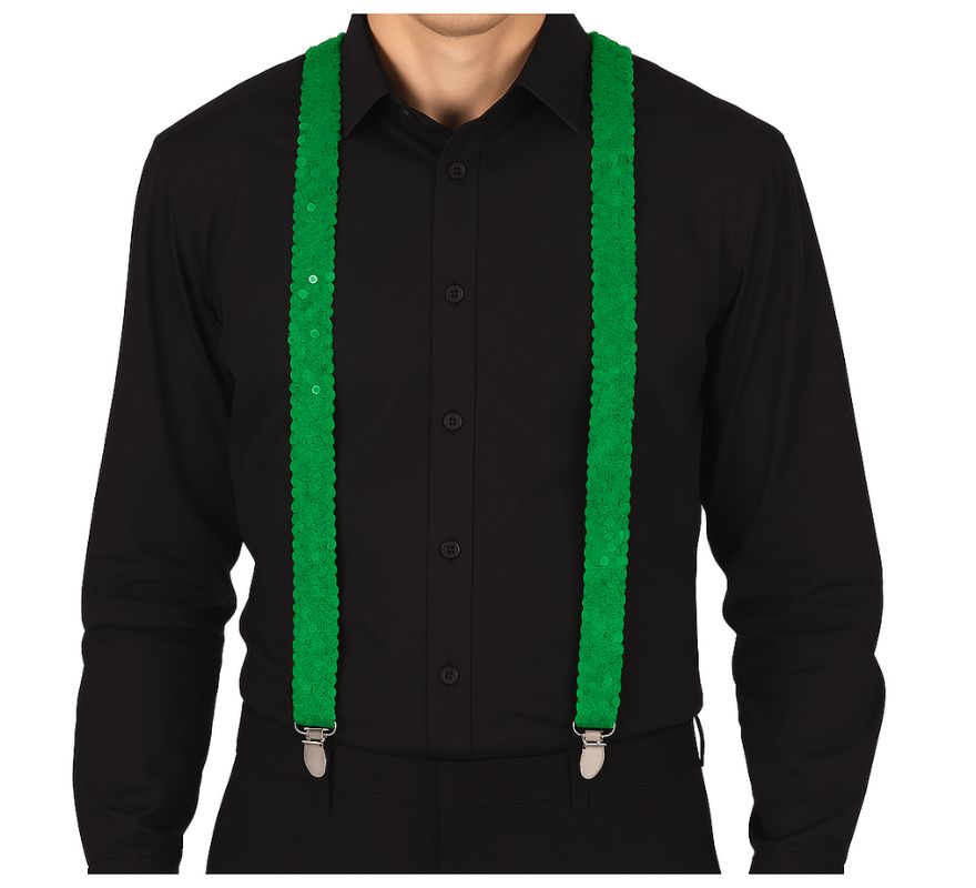 Suspenders with Sequins in various colors for adults