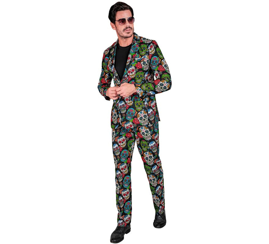 Men's Day of the Dead Funny Costume