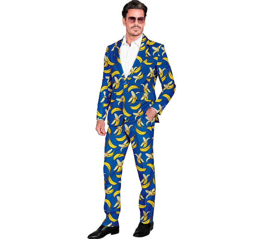 Banana Blue Funny Party Suit for Men