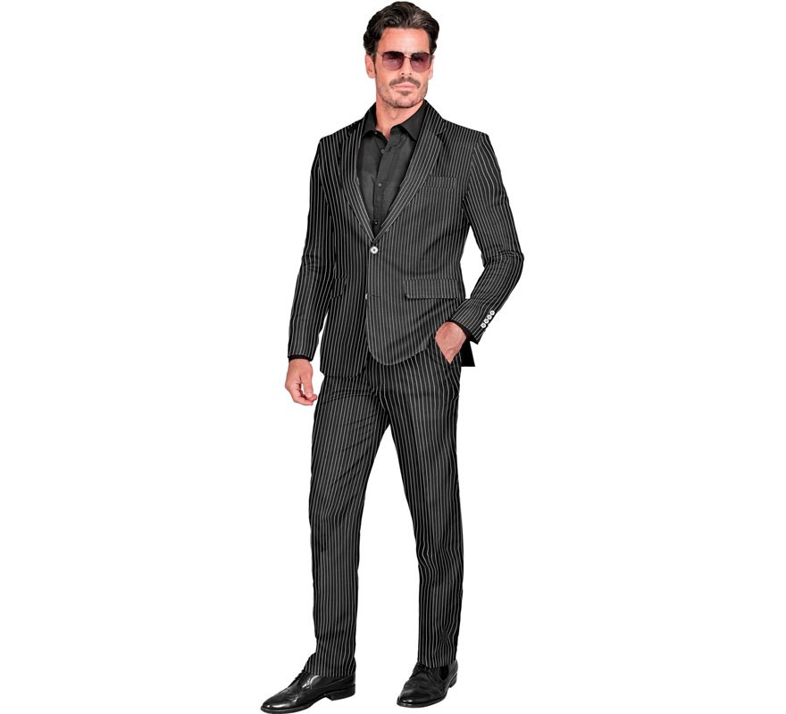 Men's Striped Gangster or Elegant Funny Suit