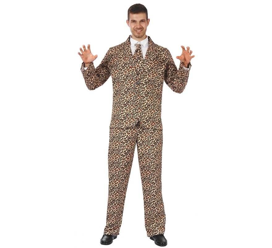 Costume divertente leopardo per uomo