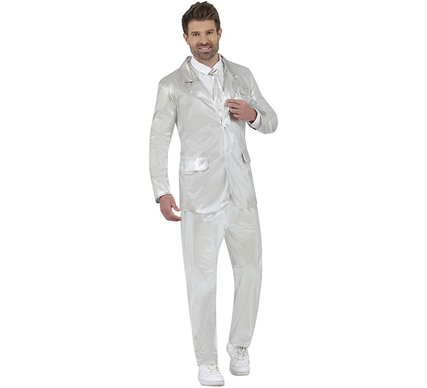 Silver Funny Suit for Men