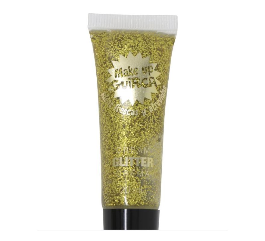 Tube of glitter cream makeup 20 ml in various colors