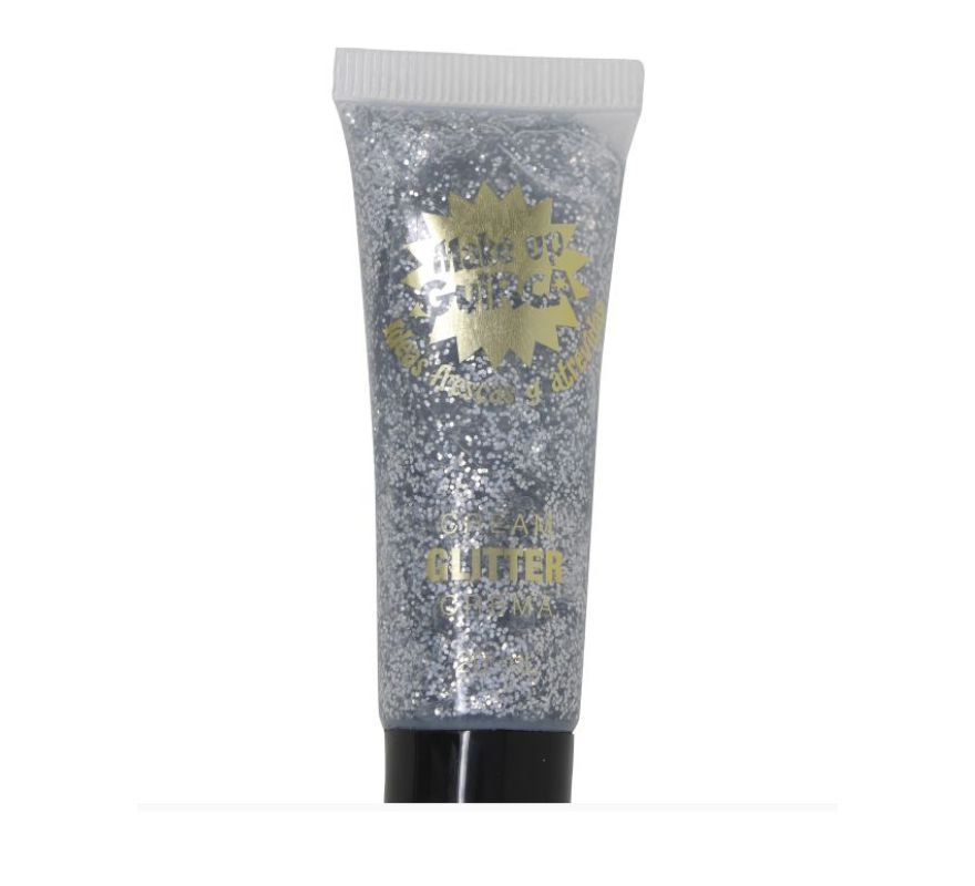 Tube of glitter cream makeup 20 ml in various colors