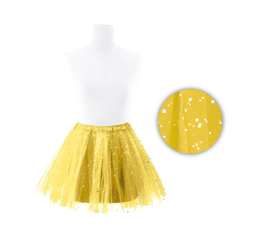 Yellow tutu stars 30 cm