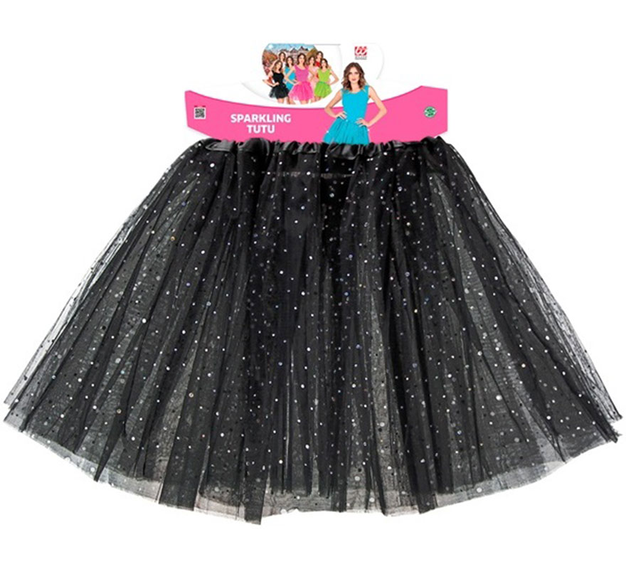 40 cm glitzerndes Tutu für Damen in verschiedenen Farben