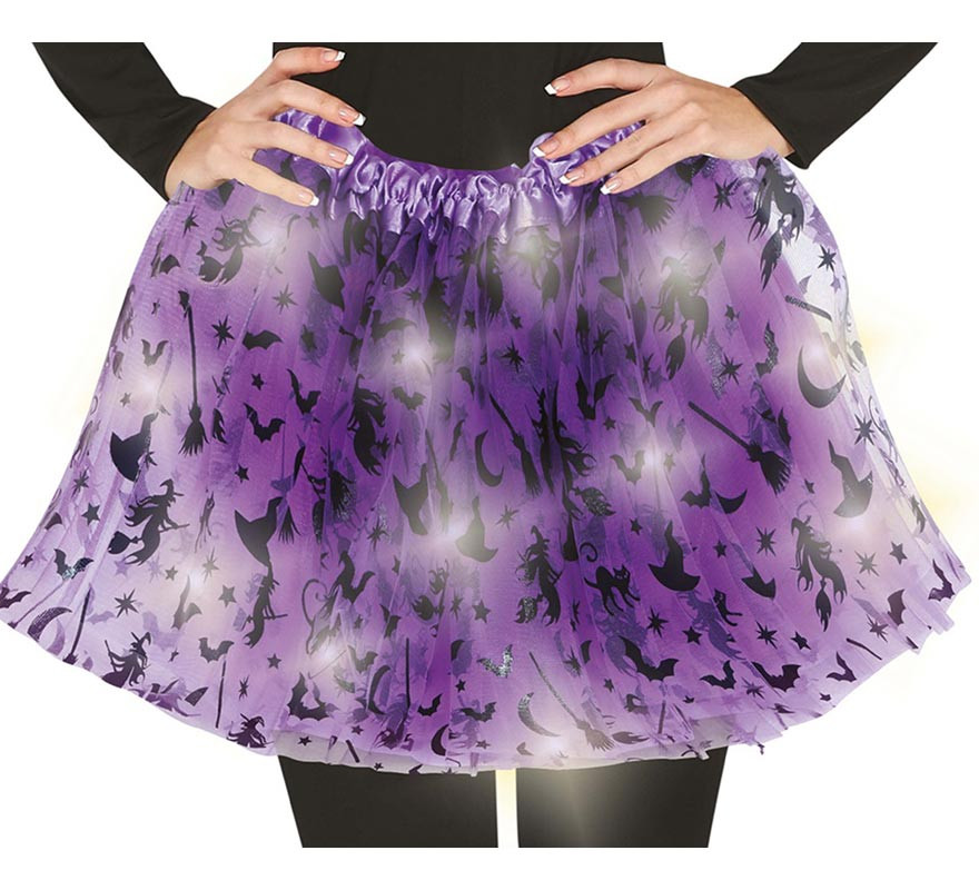 Purple Witch Tutu with 40cm Light