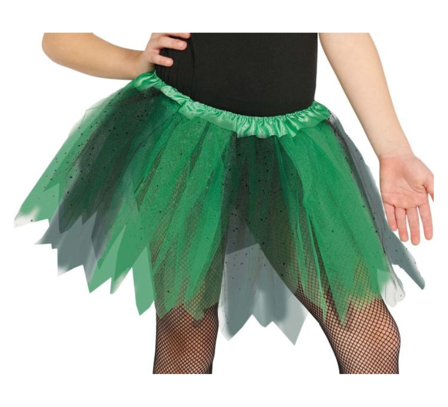 Tutu brilhante em várias cores para meninas