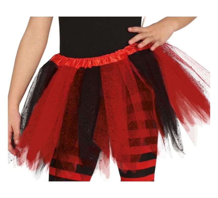 Tutu brilhante em várias cores para meninas