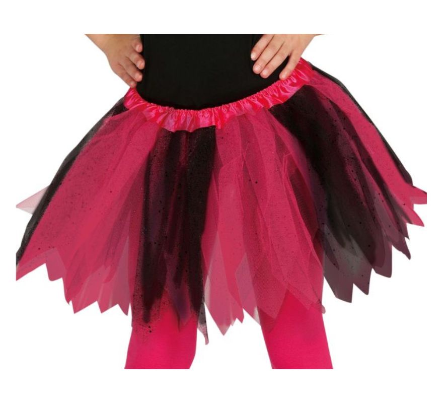 Tutu brilhante em várias cores para meninas