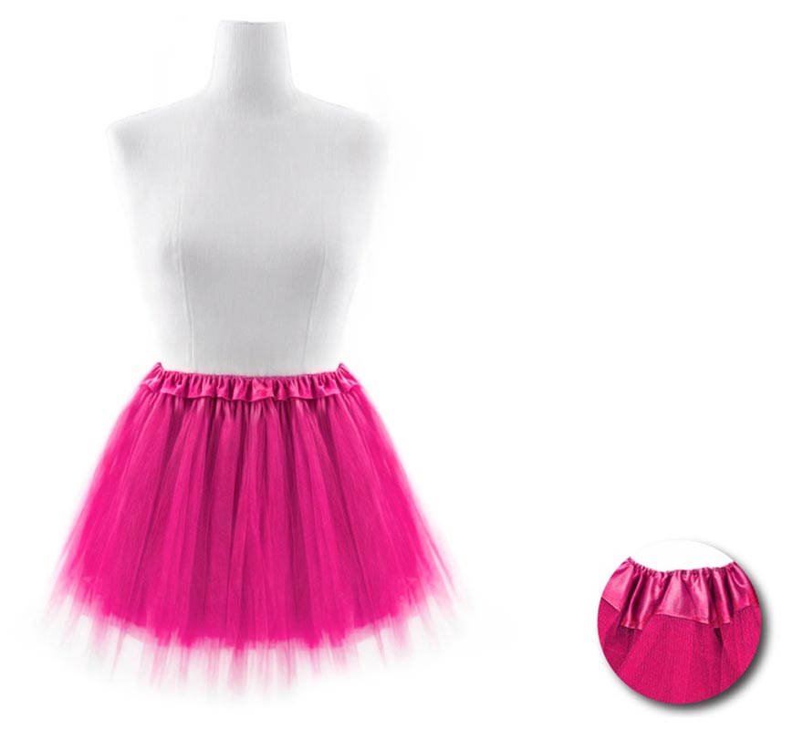 Tutu com bainha em várias cores 45 cm adulto