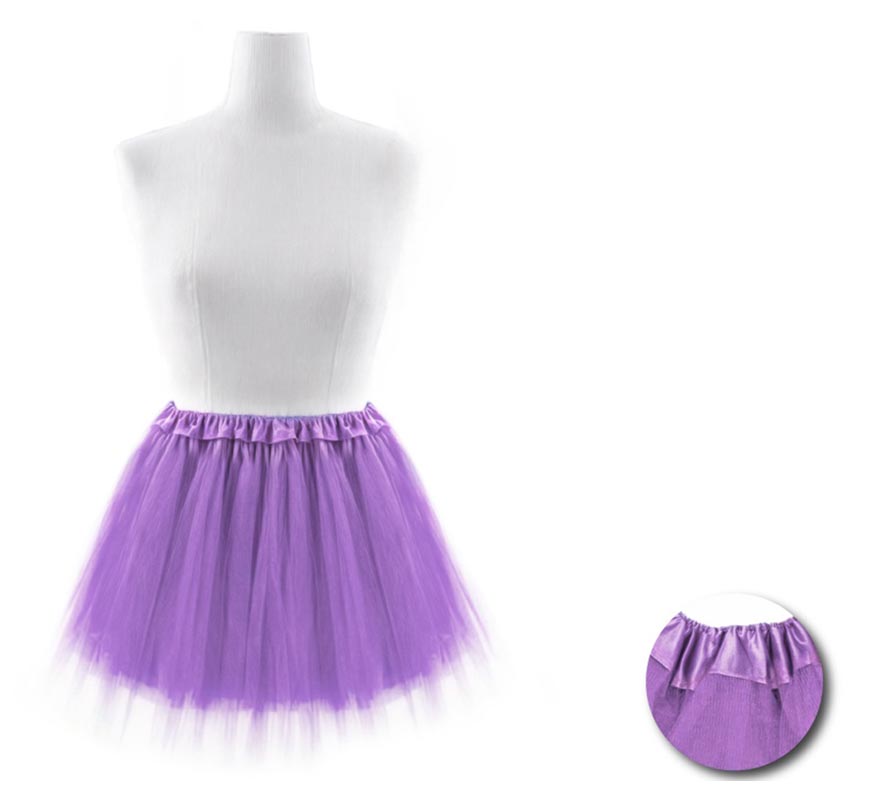 Tutu com bainha em várias cores 45 cm adulto