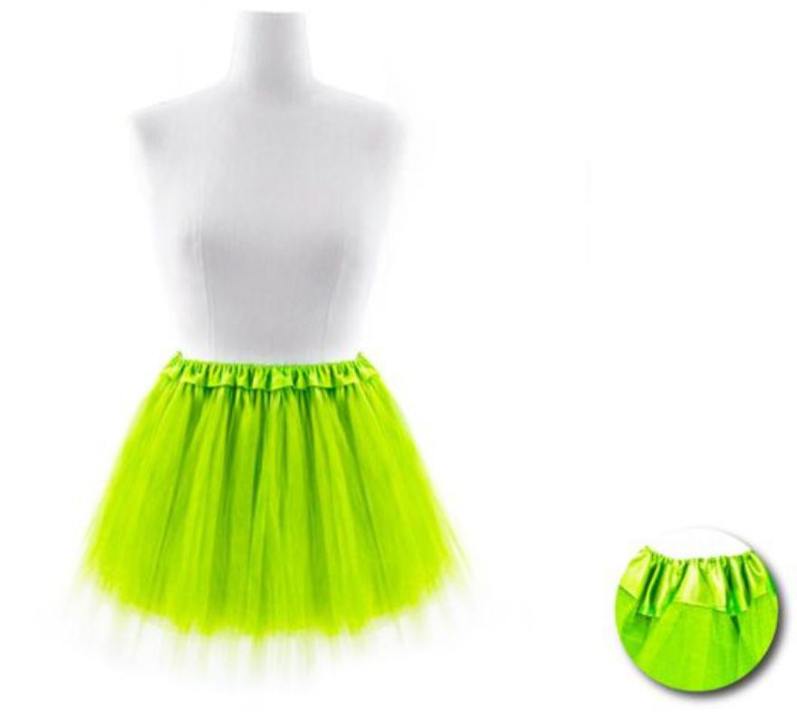 Tutu com bainha em várias cores 45 cm adulto