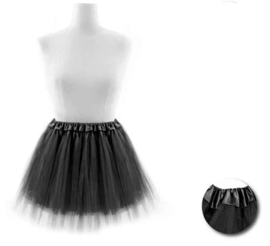 Tutu com bainha em várias cores 45 cm adulto