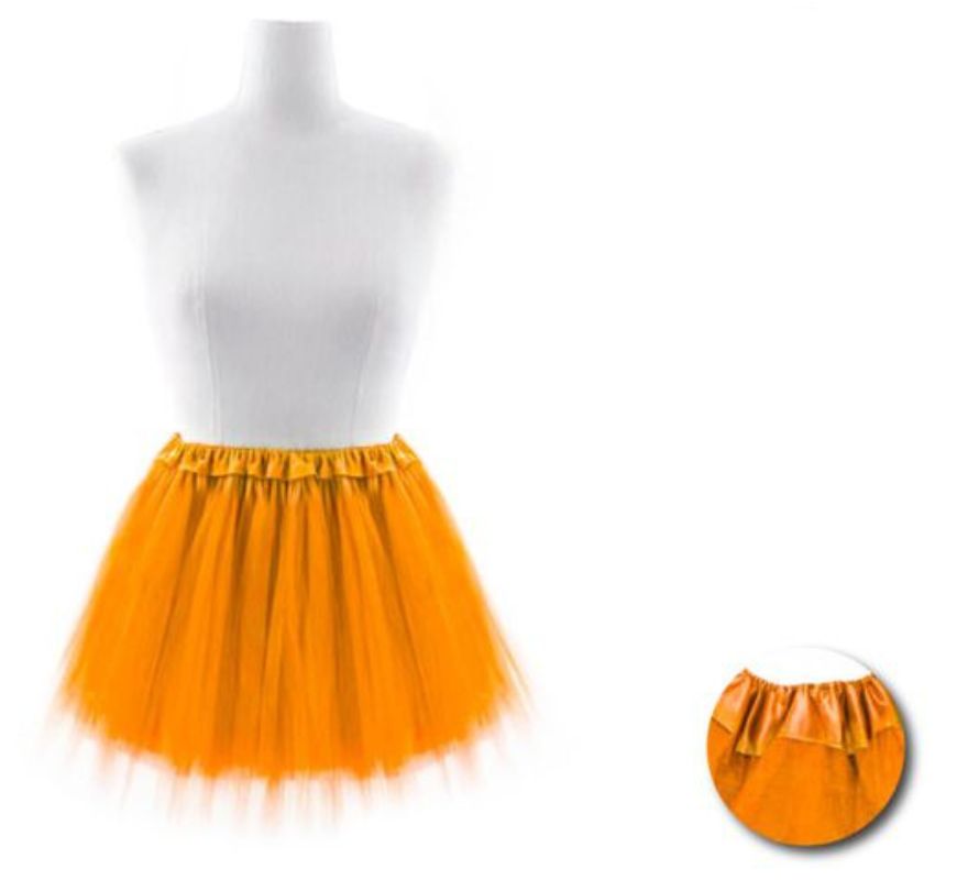 Tutu com bainha em várias cores 45 cm adulto