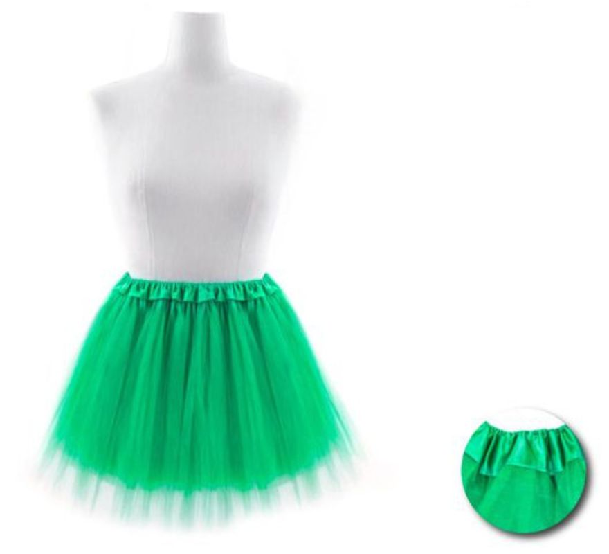 Tutu com bainha em várias cores 45 cm adulto