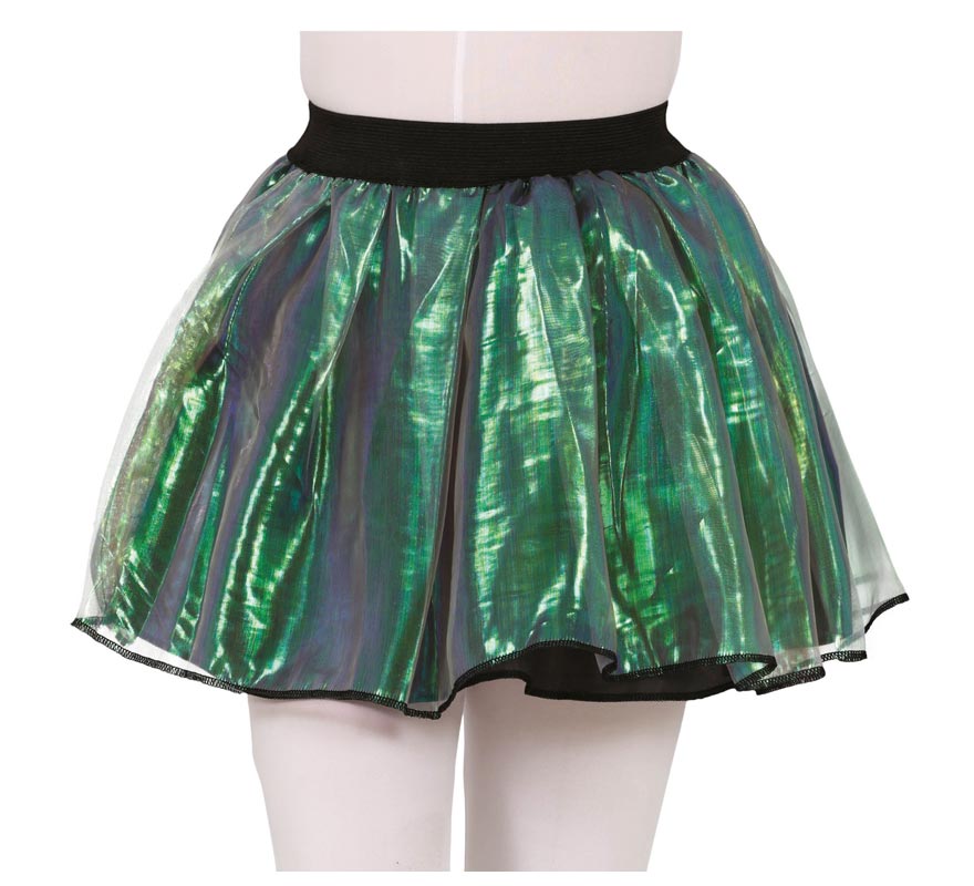 Children's 30 cm Iridescent effect tutu in various colors