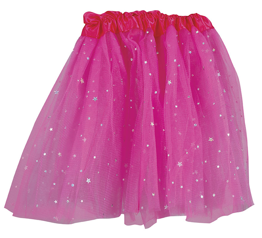Shiny Stars Tutu in various colors of 30 cm