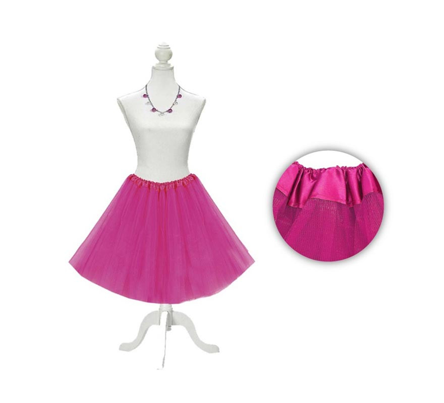 Adult fuchsia tutu 60 cm