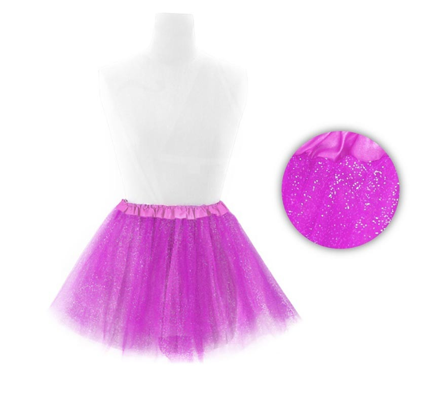 30cm Fuchsia Glitter Tutu