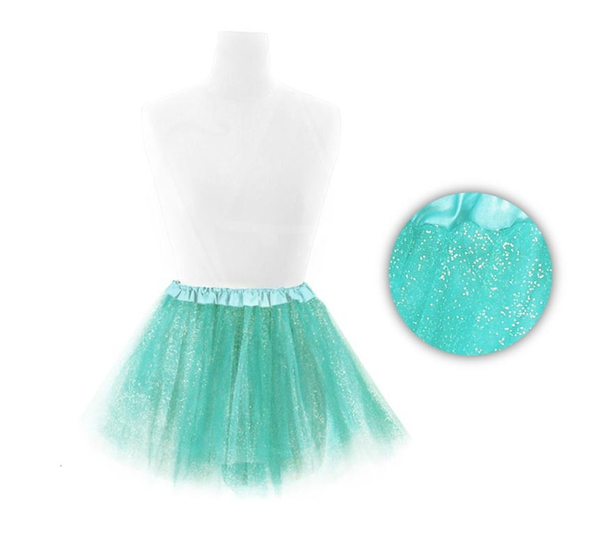 40cm mint glitter tutu