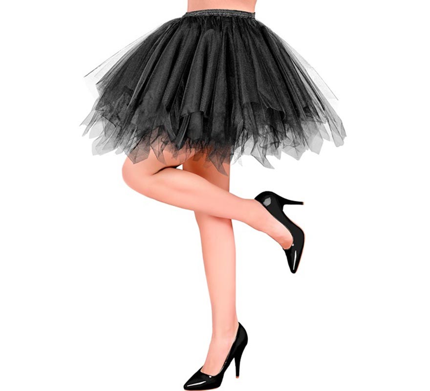 Tutú negro para mujer