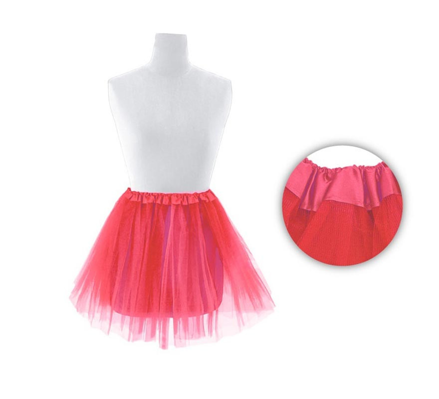 Tutu rojo infantil 