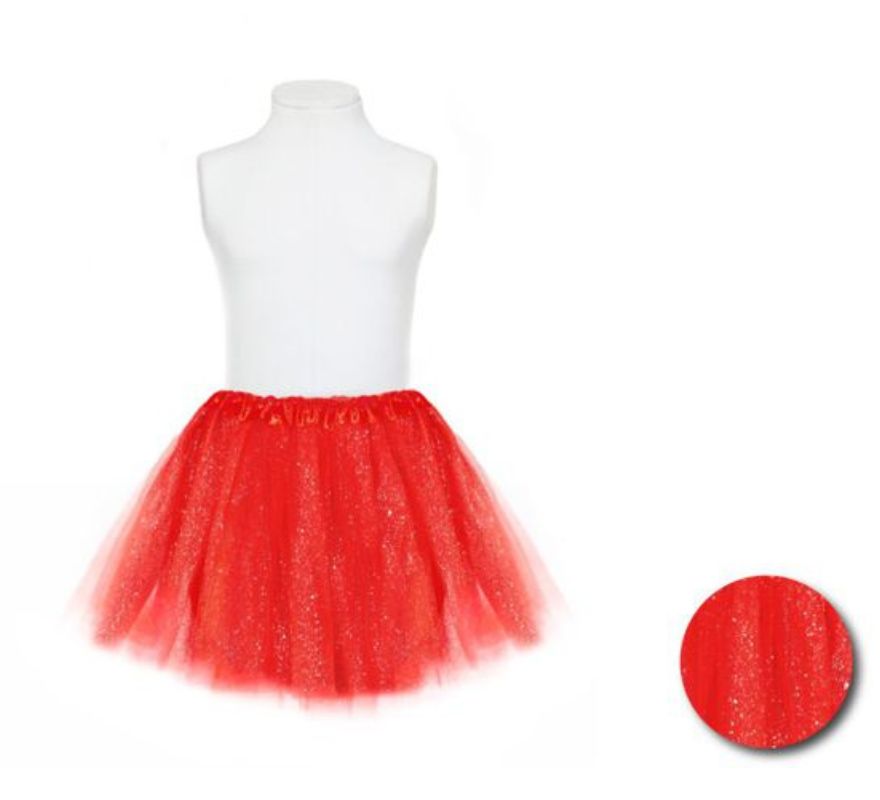 Topitos tutu em várias cores de 30 cm para crianças
