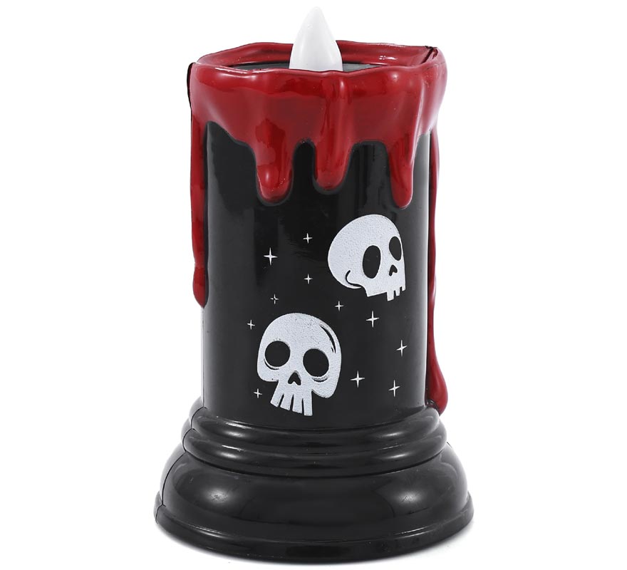 Skull Candle with Light and Music
