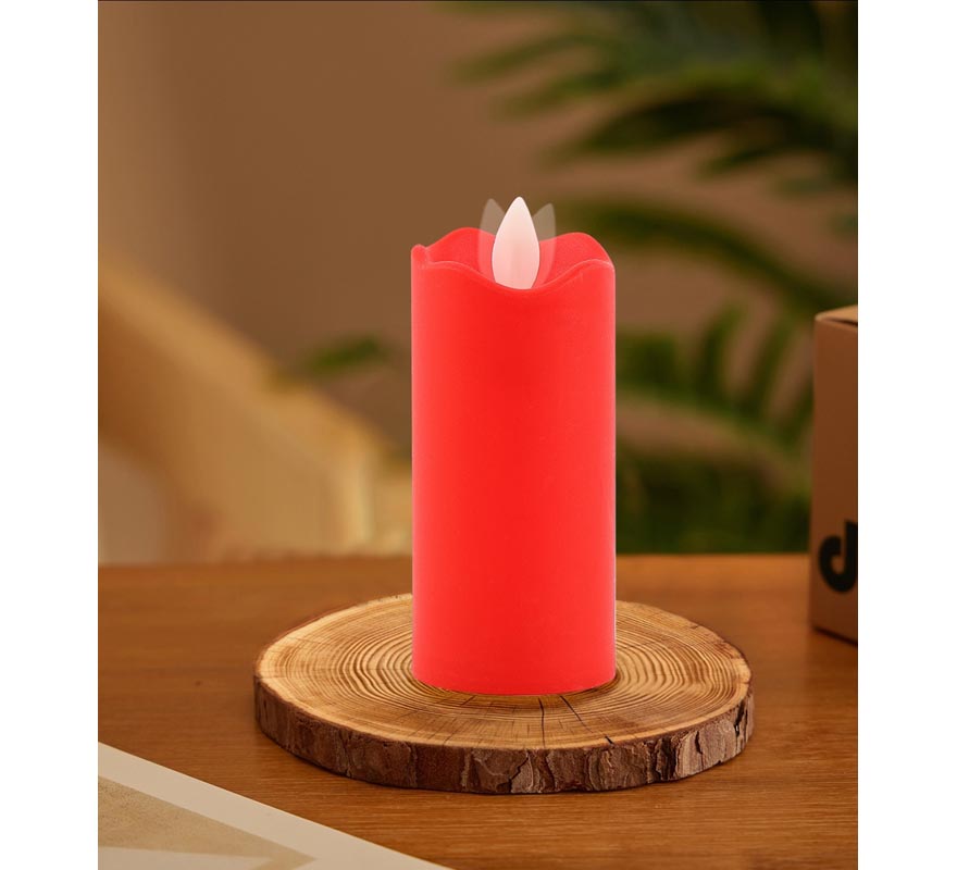Vela vermelha oscilante de 11 cm Vela vermelha oscilante de 11 cm