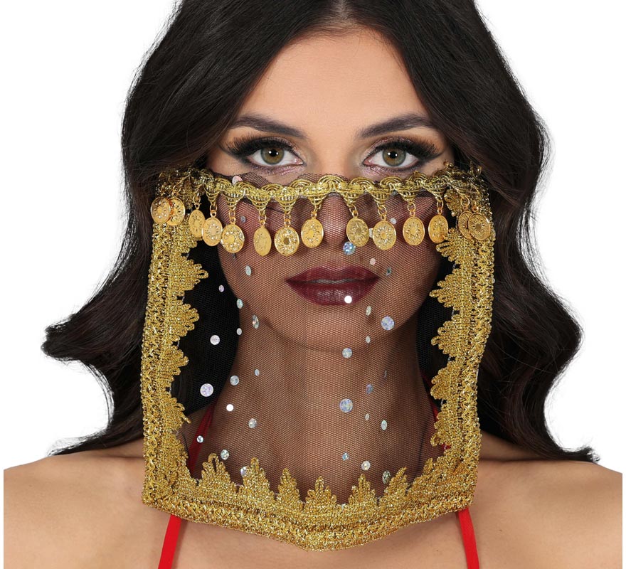 Velo negro de Danza del Vientre Velo negro de Danza del Vientre